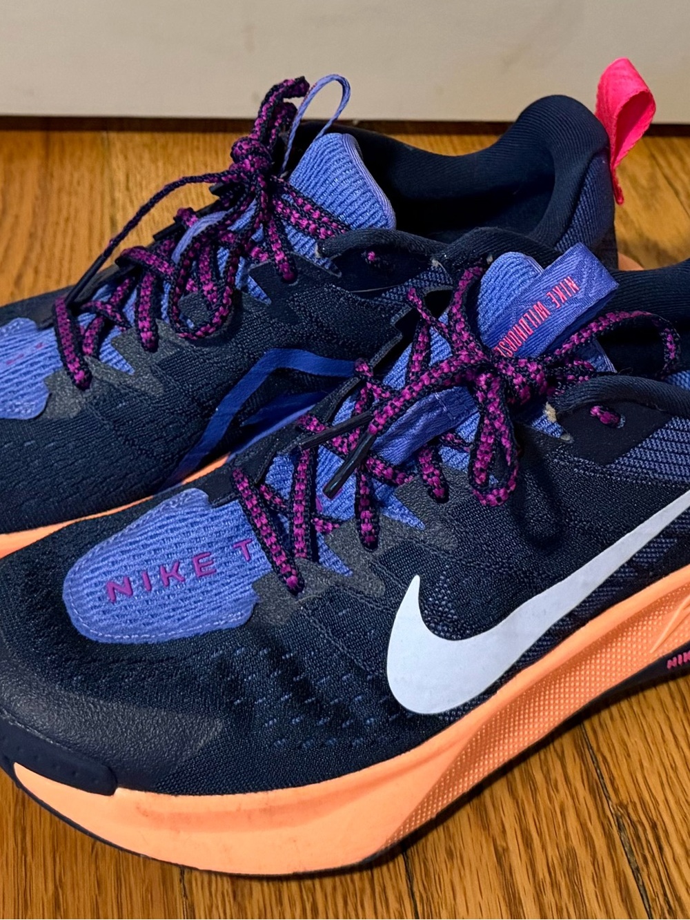 Nike Women’s Athletic Shoes in Navy / Purple / Coral